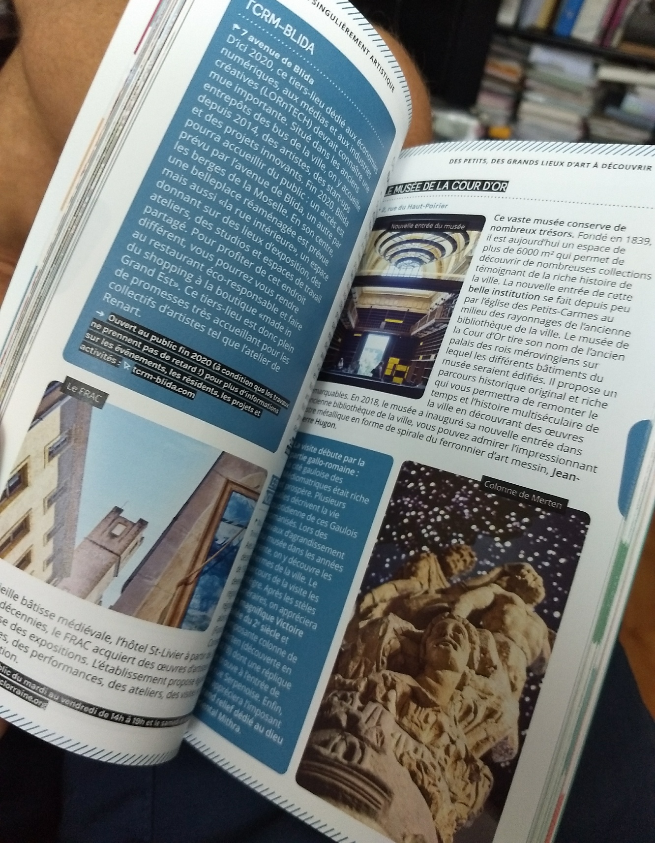 Cet été je reste à Metz et je lis le Petit Singulier