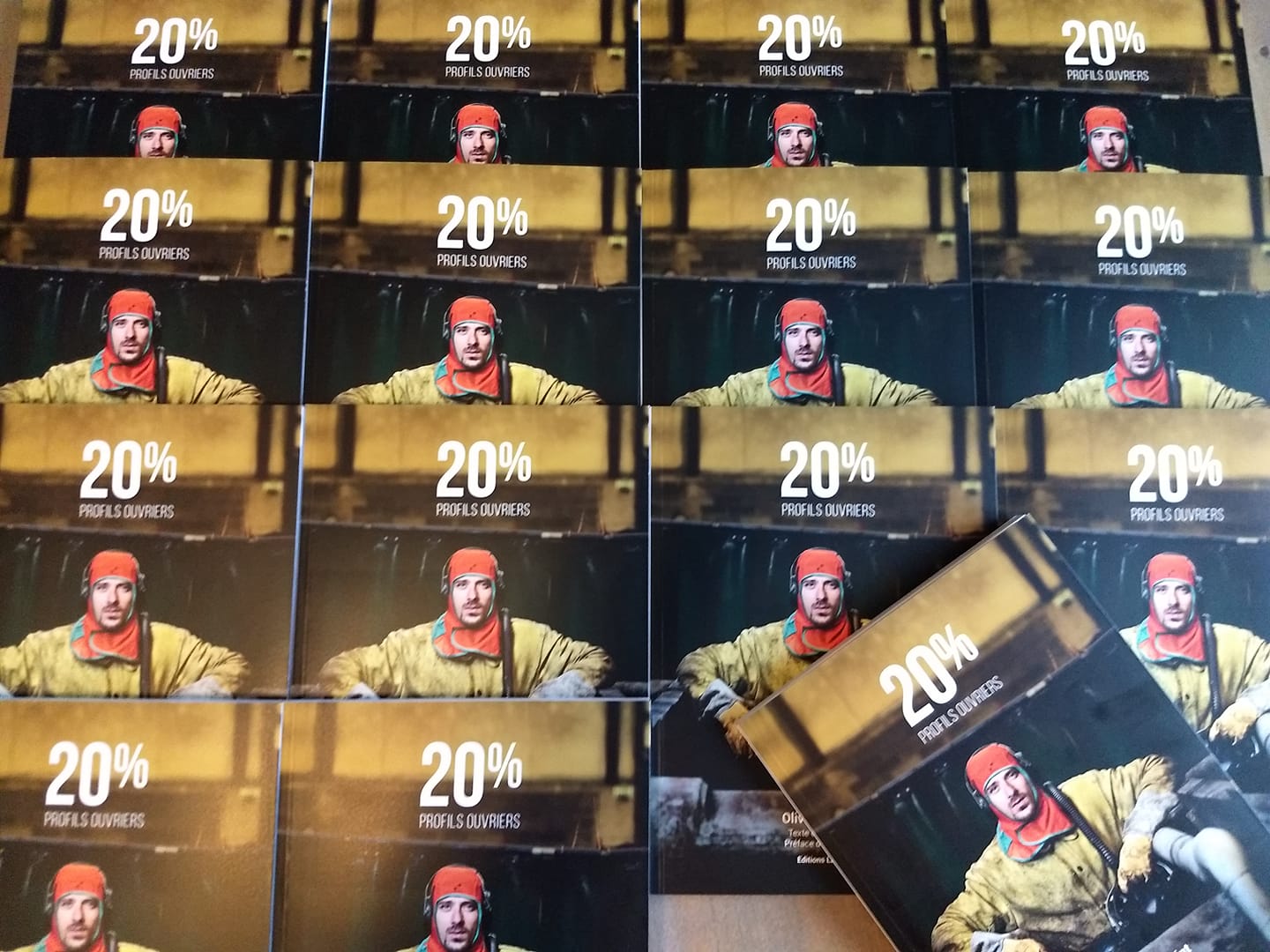 La sortie du nouveau livre des Editions La Paulette, 20 % profils ouvriers