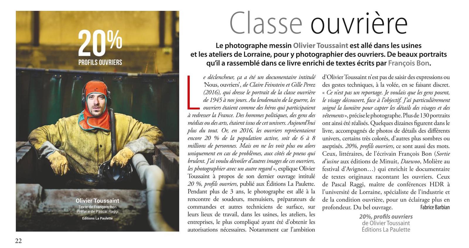 L’Estrade N°107 Novembre 2020