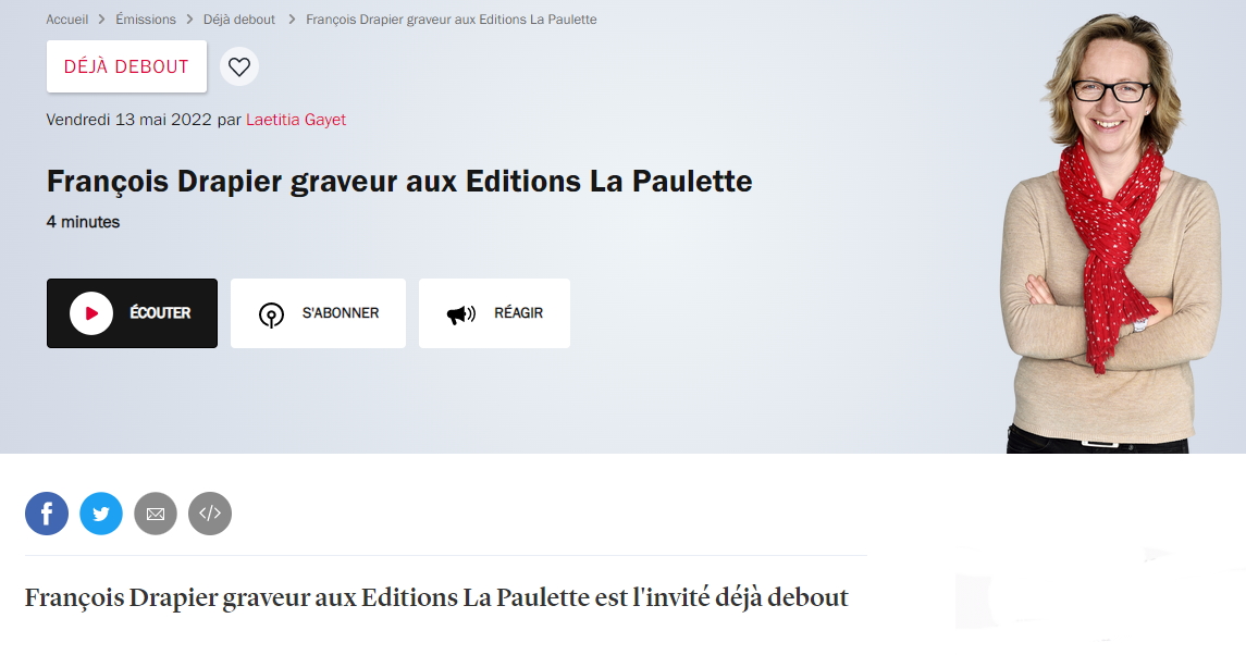 Tempête sur le Zinc et François Drapier sur France Inter